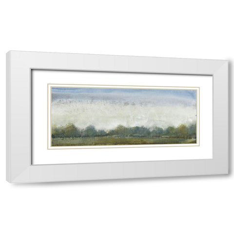 Ethereal Landscape II White Modern Wood Framed Art Print with Double Matting by OToole, Tim