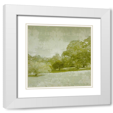 Beryl Landscape  I White Modern Wood Framed Art Print with Double Matting by Zarris, Chariklia