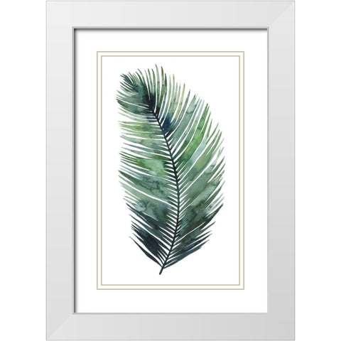 Untethered Palm VII I White Modern Wood Framed Art Print with Double Matting by Popp, Grace
