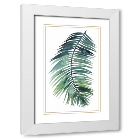 Untethered Palm VII II White Modern Wood Framed Art Print with Double Matting by Popp, Grace