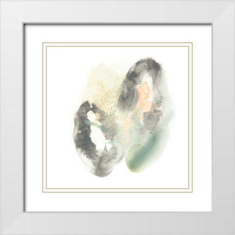 Galaxy III White Modern Wood Framed Art Print with Double Matting by Vess, June Erica