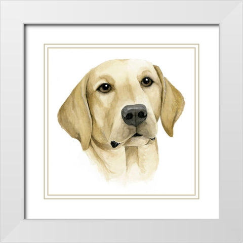 Humans Best Friend I White Modern Wood Framed Art Print with Double Matting by Popp, Grace