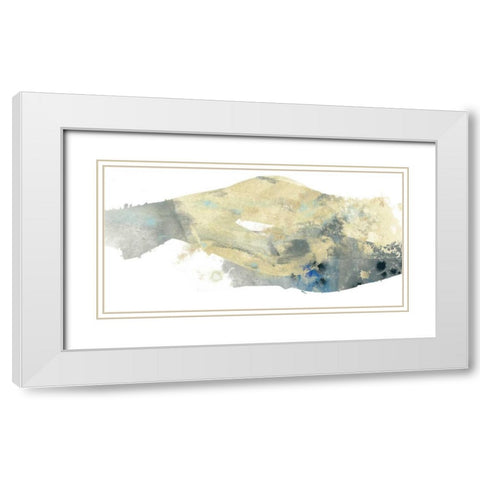 Geode Landscape I White Modern Wood Framed Art Print with Double Matting by Vess, June Erica