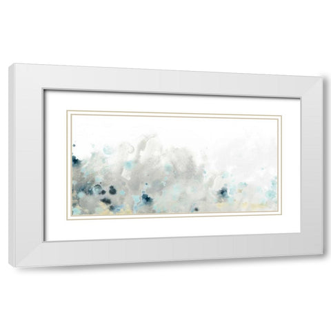 Sea Storm II White Modern Wood Framed Art Print with Double Matting by Vess, June Erica