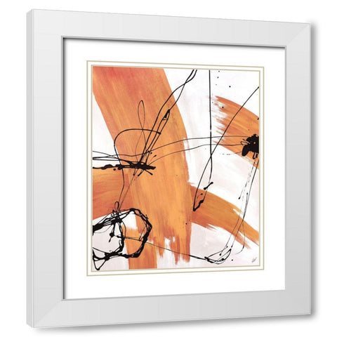 Adaptation White Modern Wood Framed Art Print with Double Matting by Schicker, Joshua