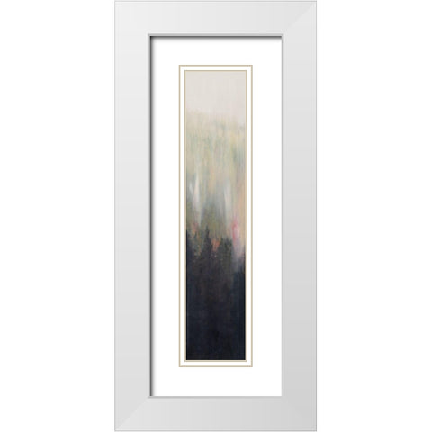Pacific Northwest Panel II White Modern Wood Framed Art Print with Double Matting by Iafrate, Sandra