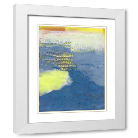 Concord I White Modern Wood Framed Art Print with Double Matting by Jachimiec, Sue