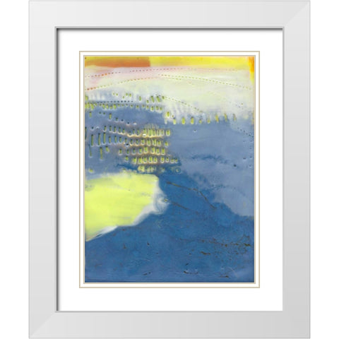 Concord I White Modern Wood Framed Art Print with Double Matting by Jachimiec, Sue