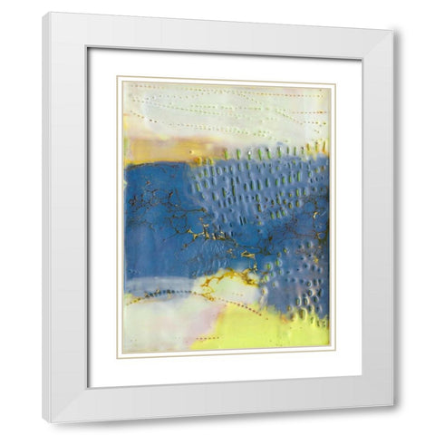 Concord IV White Modern Wood Framed Art Print with Double Matting by Jachimiec, Sue