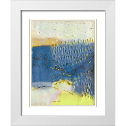 Concord IV White Modern Wood Framed Art Print with Double Matting by Jachimiec, Sue