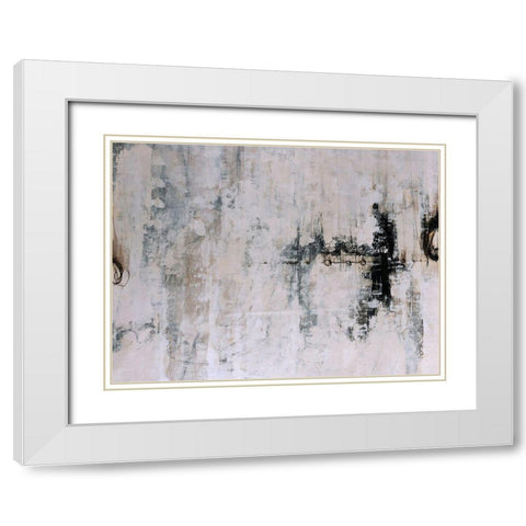 Icarus White Modern Wood Framed Art Print with Double Matting by Schicker, Joshua