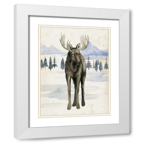 Alaskan Wilderness I White Modern Wood Framed Art Print with Double Matting by Popp, Grace
