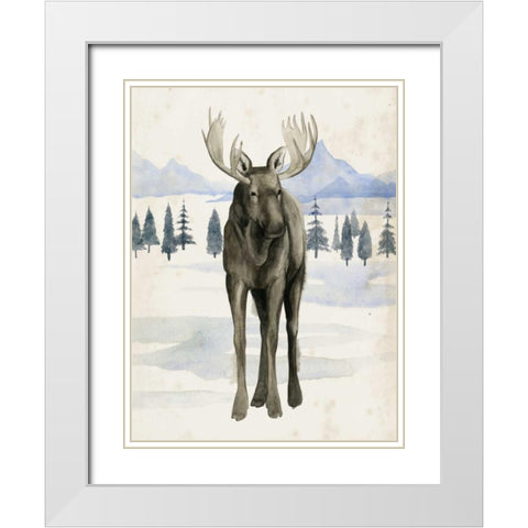 Alaskan Wilderness I White Modern Wood Framed Art Print with Double Matting by Popp, Grace