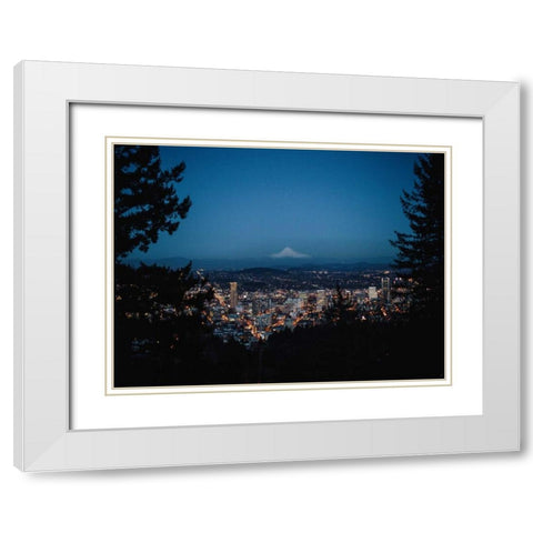 Pacific Northwest Oregon XIV White Modern Wood Framed Art Print with Double Matting by Mead, Adam