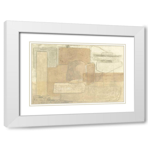 The Return White Modern Wood Framed Art Print with Double Matting by Delamater, Rob