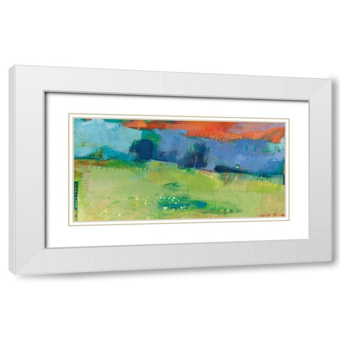 Yardland III White Modern Wood Framed Art Print with Double Matting by Jachimiec, Sue