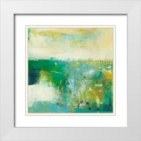 Swith White Modern Wood Framed Art Print with Double Matting by Jachimiec, Sue