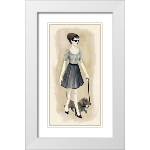 The Best Accessory II White Modern Wood Framed Art Print with Double Matting by Popp, Grace