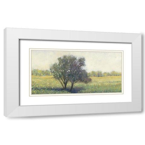 Standing Alone I White Modern Wood Framed Art Print with Double Matting by OToole, Tim