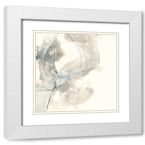 Divination I White Modern Wood Framed Art Print with Double Matting by Vess, June Erica