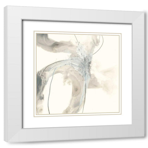 Divination II White Modern Wood Framed Art Print with Double Matting by Vess, June Erica