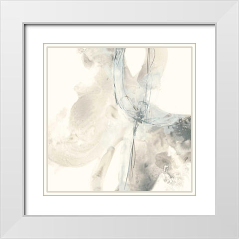 Divination III White Modern Wood Framed Art Print with Double Matting by Vess, June Erica