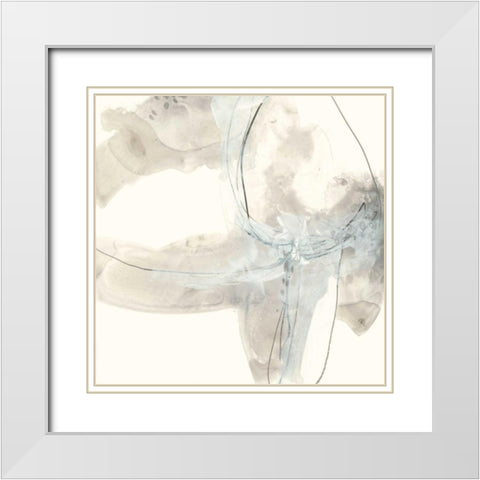 Divination IV White Modern Wood Framed Art Print with Double Matting by Vess, June Erica