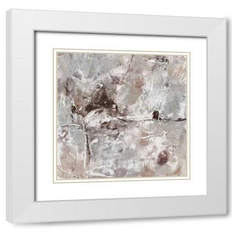 Neutral Display II White Modern Wood Framed Art Print with Double Matting by OToole, Tim
