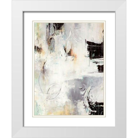 Tourist White Modern Wood Framed Art Print with Double Matting by Drotar, Rikki