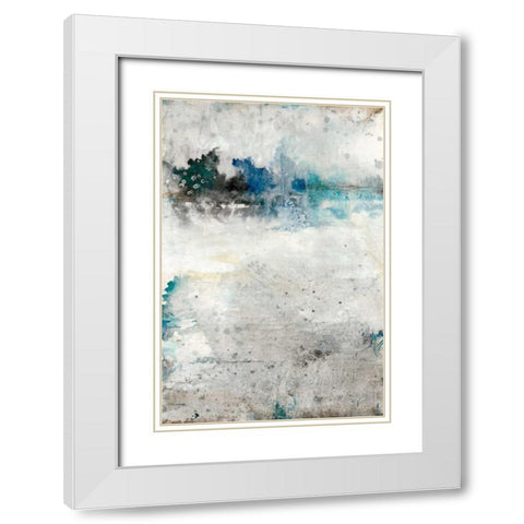 Cool Morning II White Modern Wood Framed Art Print with Double Matting by OToole, Tim
