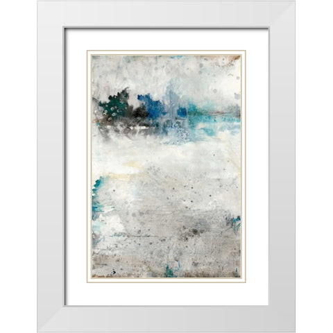 Cool Morning II White Modern Wood Framed Art Print with Double Matting by OToole, Tim