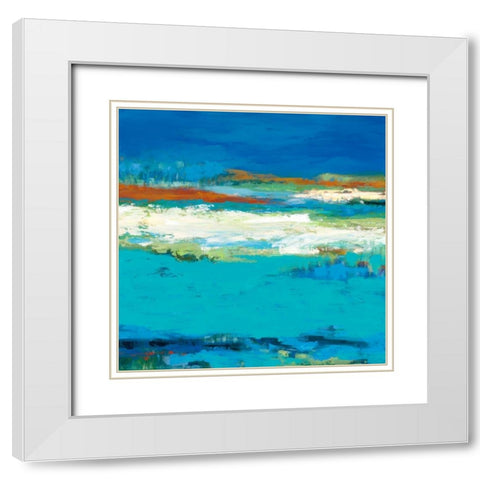 Aisle of White White Modern Wood Framed Art Print with Double Matting by Bothne, Janet