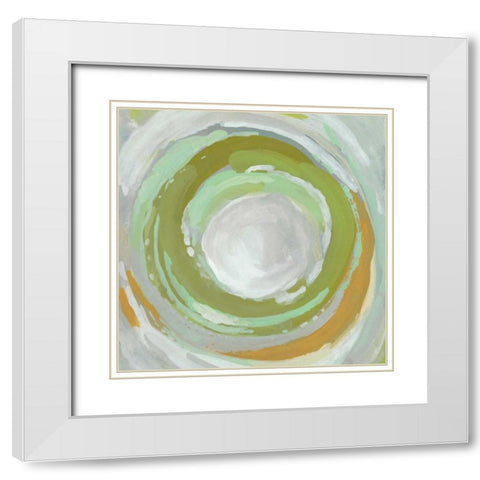 Calculus I White Modern Wood Framed Art Print with Double Matting by Zarris, Chariklia