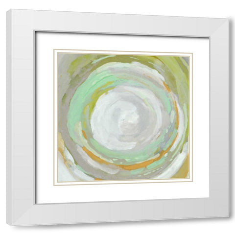 Calculus II White Modern Wood Framed Art Print with Double Matting by Zarris, Chariklia