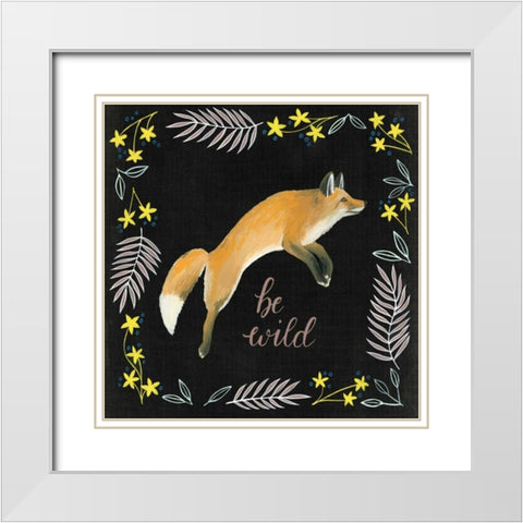 Woodland Adventure II White Modern Wood Framed Art Print with Double Matting by Popp, Grace