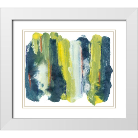 Becoming Light II White Modern Wood Framed Art Print with Double Matting by Combs, Joyce