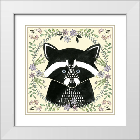 Wild Child II White Modern Wood Framed Art Print with Double Matting by Popp, Grace