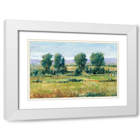 Nearly Noon I White Modern Wood Framed Art Print with Double Matting by OToole, Tim