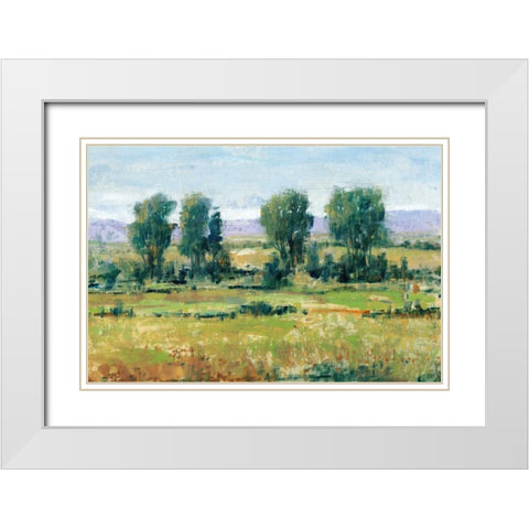 Nearly Noon I White Modern Wood Framed Art Print with Double Matting by OToole, Tim