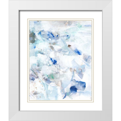 Silent Hour II White Modern Wood Framed Art Print with Double Matting by Long, Christina