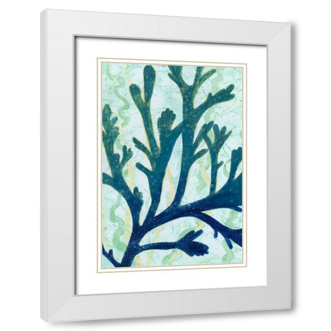 Sea Forest II White Modern Wood Framed Art Print with Double Matting by Popp, Grace