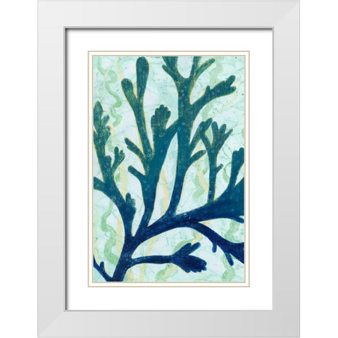 Sea Forest II White Modern Wood Framed Art Print with Double Matting by Popp, Grace