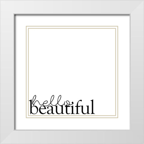 Love Quotes IV White Modern Wood Framed Art Print with Double Matting by Hambly, Anna