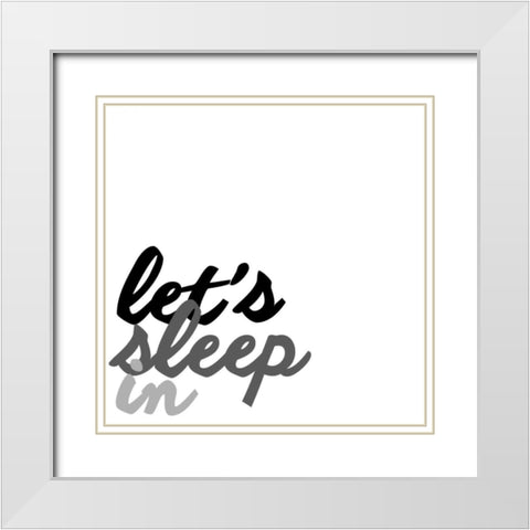 Love Quotes VI White Modern Wood Framed Art Print with Double Matting by Hambly, Anna