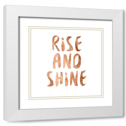 Power Quotes I White Modern Wood Framed Art Print with Double Matting by Hambly, Anna