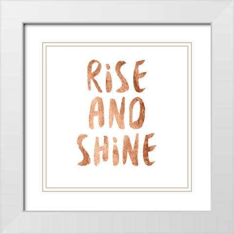 Power Quotes I White Modern Wood Framed Art Print with Double Matting by Hambly, Anna