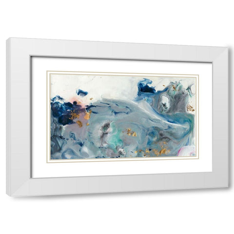 Mindlessness II White Modern Wood Framed Art Print with Double Matting by Bramma, Lila