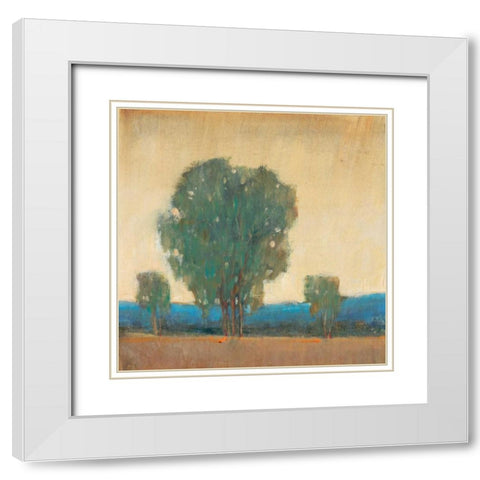 Clearing Storm II White Modern Wood Framed Art Print with Double Matting by OToole, Tim