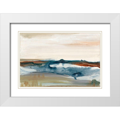 Generosity VI White Modern Wood Framed Art Print with Double Matting by Bramma, Lila