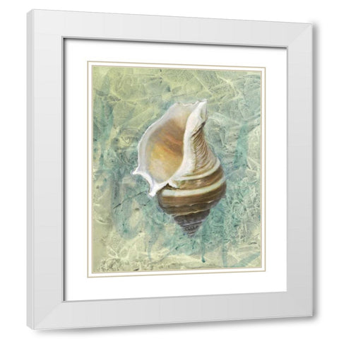 Calling from the Sea I White Modern Wood Framed Art Print with Double Matting by Brothers, Bonnec